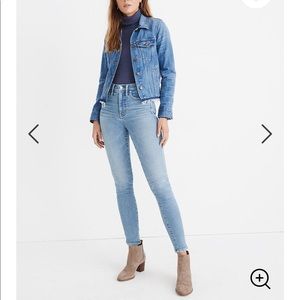 Madewell skinny jeans